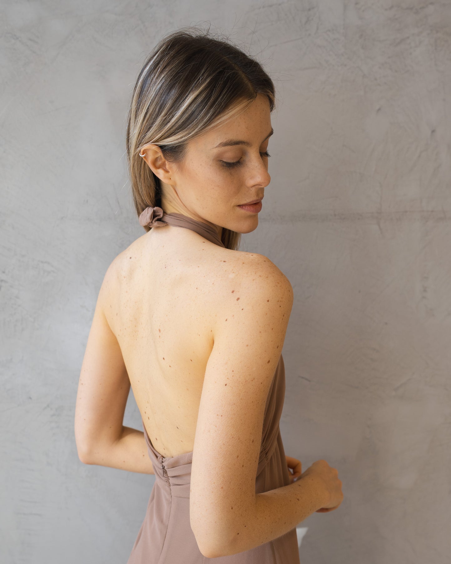 Vestido Nude