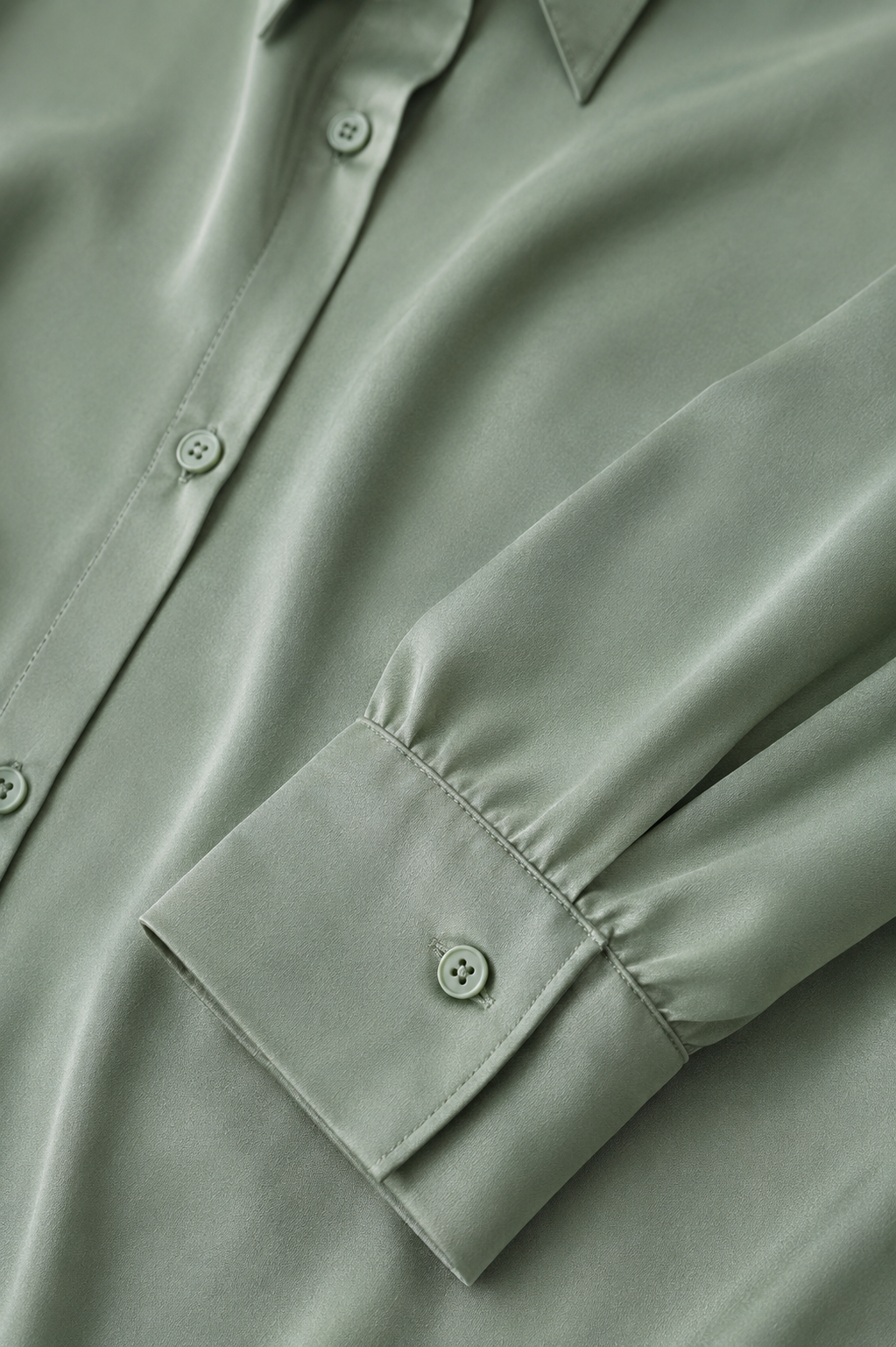 Camisa Satinada Aqua