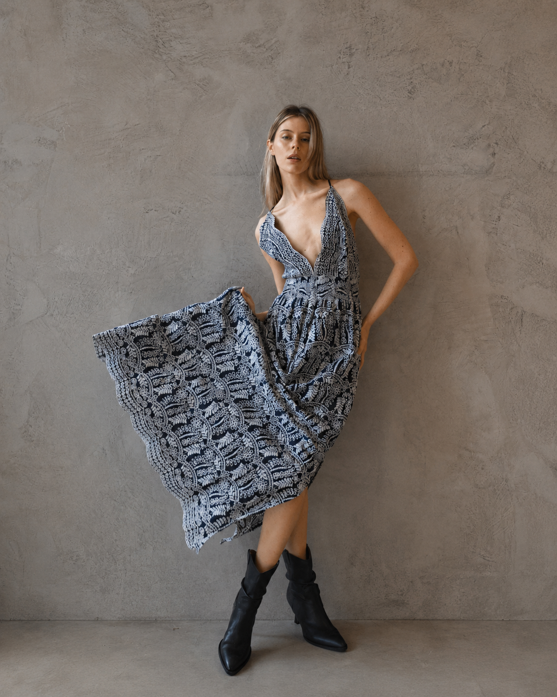 Vestido Bordado