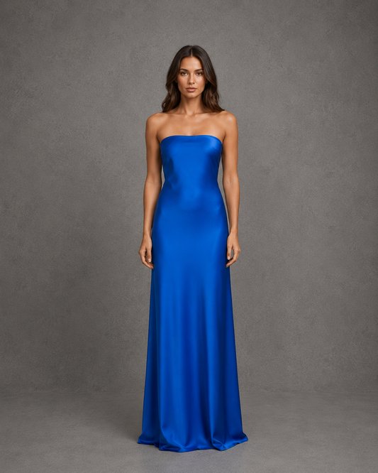 Tube Dress Azul