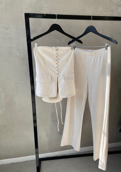 Set Sastre Gamuza White