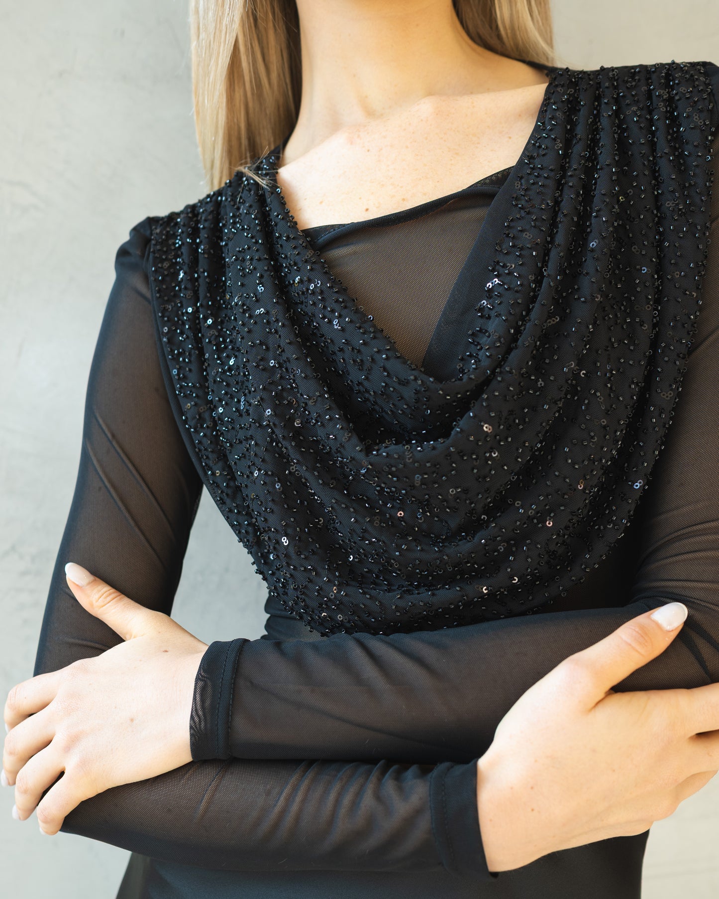 Top Cowl neck
