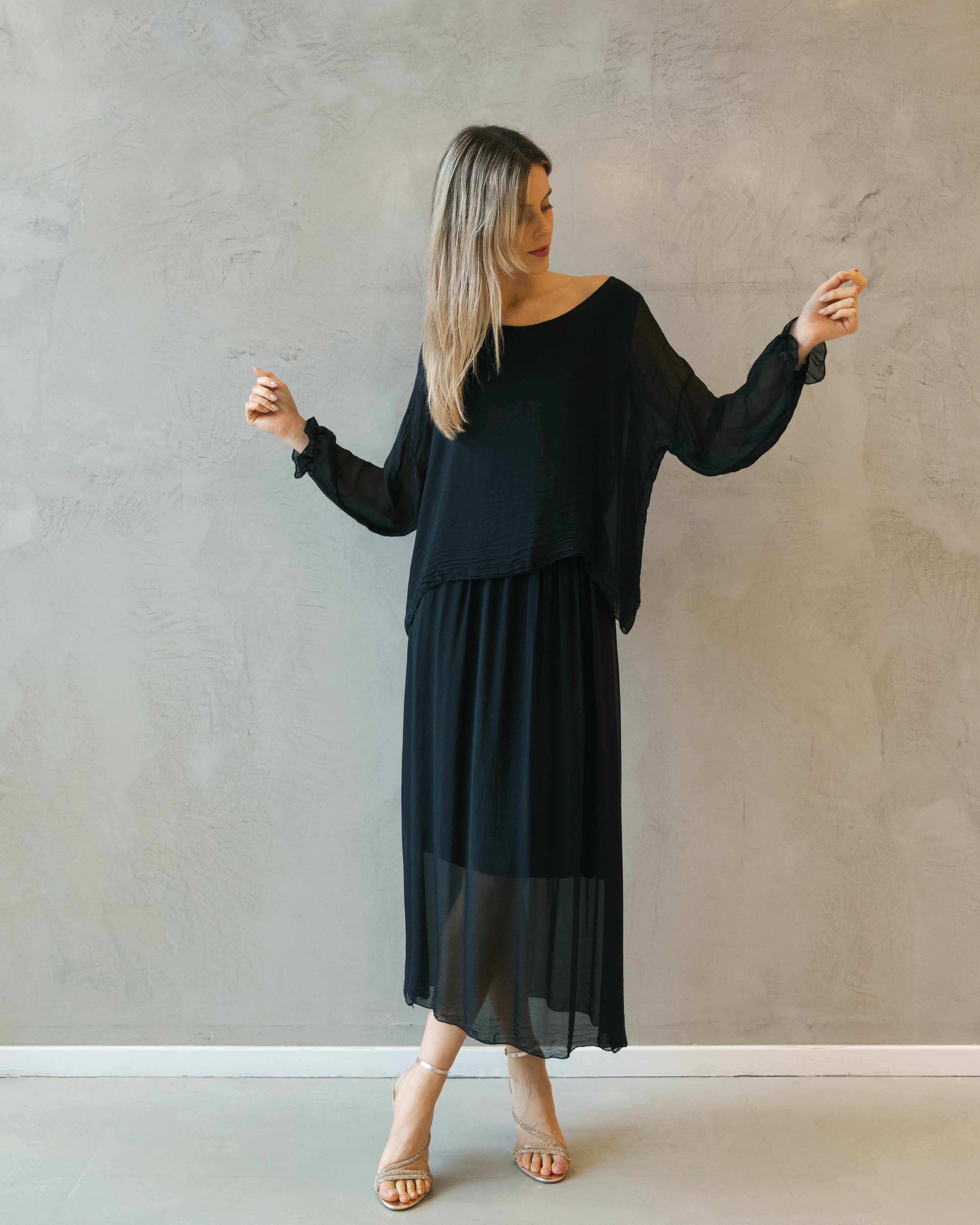 Vestido Overlapped