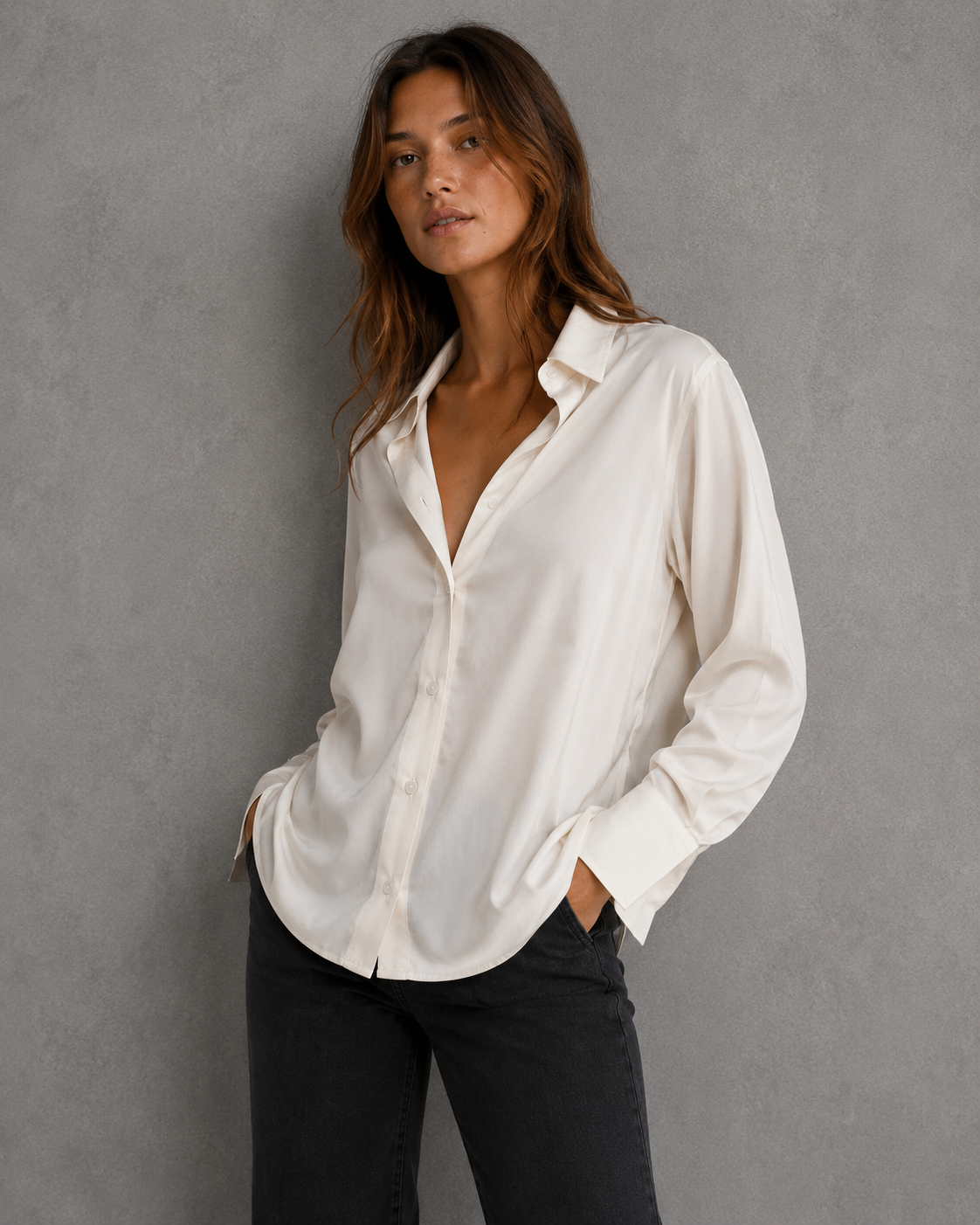 Camisa Satinada