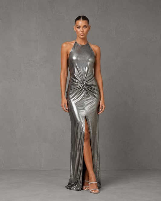 Vestido metallic