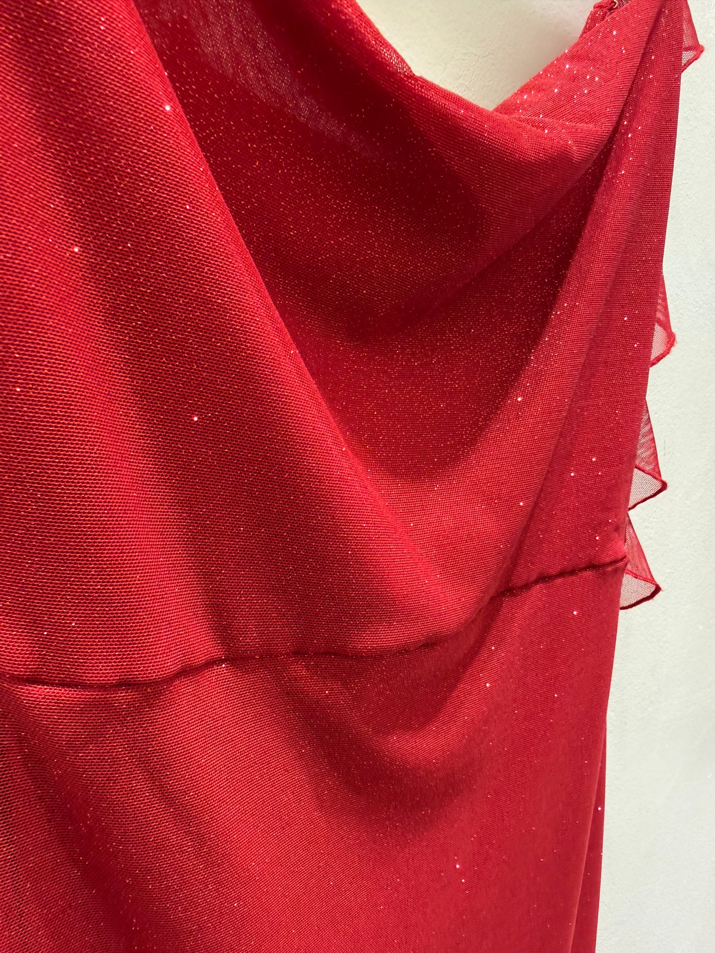 Side Red Dress