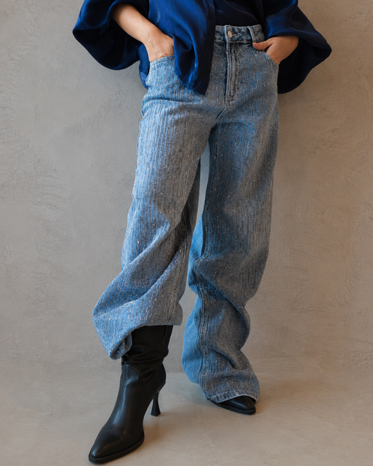 Jean Rainy Blue