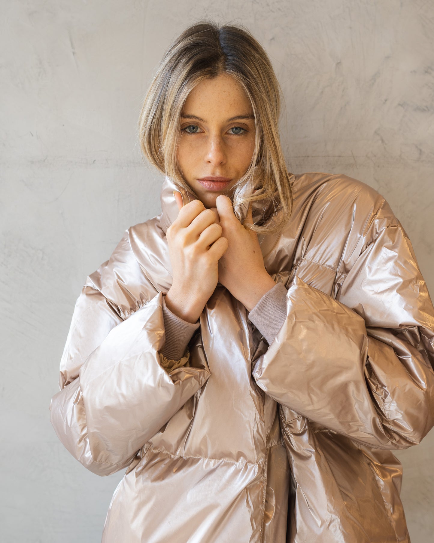 Campera Rose Gold