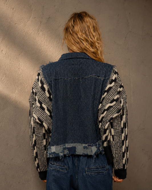 Jacket Denim Black