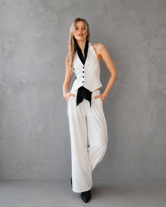 Pantalon White Higlither