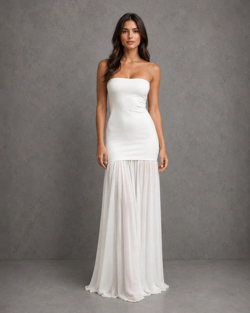 Vestido Largo De Fiesta Tube Maxi